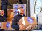Московские волонтеры привезли новогодние подарки для детей ДНР