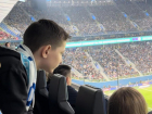 Школьник из Мариуполя ДНР побывал на матче футбольной команды «Зенит» 