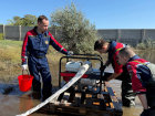 С последствиями подтопления в Дагестане помогают бороться восемь студентов из ДНР