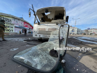 ВСУ сбросили боеприпас с дрона на автобус городского маршрута № 70 в Донецке