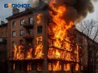 Загорелась квартира на 6‑м этаже 9-этажки этой ночью в Пролетарском районе Донецка 