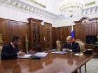 Денис Пушилин доложил Владимиру Путину о ходе восстановительных работ в ДНР