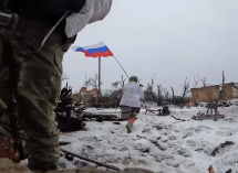 Российские спортсмены на флагштоках