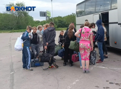 Донецких детей отправили на отдых в Краснодарский край