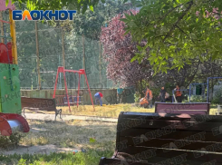Детскую площадку в Донецке разобрали по частям и забыли