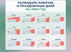 Готовимся к отдыху: Минтруд опубликовал проект календаря выходных дней на 2026 год