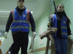Перекрыли крышу и привели в порядок этажи: общественники помогли донецкой больнице после  обстрела