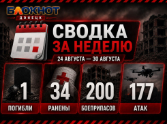 За неделю в ДНР от атак ВСУ погиб один человек, 36 ранены