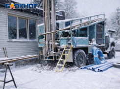 Бурить скважины для водоснабжения в мороз продолжают в ДНР