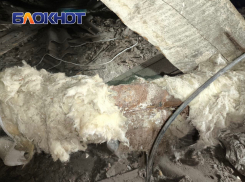 На улице Щорса в Донецке трубы отопления рассыпаются в труху — люди боятся зимы