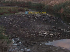 Павлопольское водохранилище превратилось в лужу, но все еще питает Мариуполь