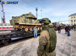 Трофейную американскую  Bradley из Авдеевки показали в Воронеже