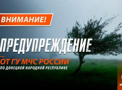 В ДНР 5 августа ожидаются дожди, грозы и порывистый ветер