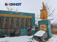 В поселке Александровка под Донецком собираются восстановить памятник жителям, погибшим в годы Великой Отечественной войны
