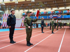 Впервые в составе спортивной роты ЦСКА: 7 спортсменов из ДНР приняли военную присягу