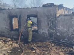 В Ждановке, ДНР, 11 зданий и 13 хозпостроек уничтожил огонь из-за загоревшегося сухостоя