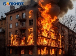 Загорелась квартира на 6‑м этаже 9-этажки этой ночью в Пролетарском районе Донецка 