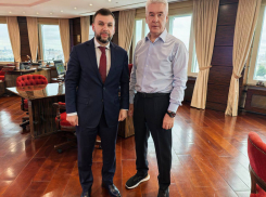 Пушилин и Собянин договорились о расширении помощи Москвы Донецку