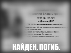 «Найден. Погиб»: в Донецке завершили поиски пенсионера, пропавшего 17 июня