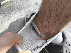 В Донецке «приняли» жизнерадостного водителя с запрещенным веществом в носке