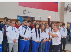 Донецкие спортсмены приняли эстафету Огня фестиваля «Олимпиада народов мира»