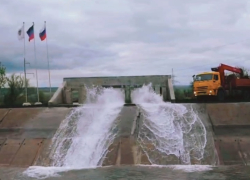 Этот день войдёт в историю: появились кадры первого пуска воды в канал Северский Донец
