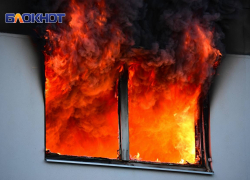 Двух женщин с детьми пришлось спасать пожарным в Донецке из-за загоревшегося мусора в подвале многоэтажки 