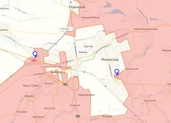 До закрытия Покровско-Мирноградского котла остается чуть менее 3 километров