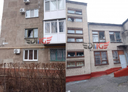Последствия обстрела Горловки в ДНР в Новогоднюю ночь