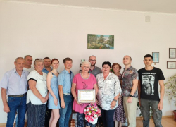 Проработала 50 лет на предприятии «Вода Донбасса» и получила грамоту от Правительства ДНР
