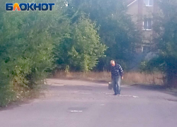 С раннего утра в поселке Жилкооп Донецка кипит работа по ремонту центральной улицы Грузинской 