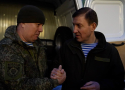 Андрей Турчак передал донбасским «шахтерам» 383-й дивизии БПЛА и другую помощь