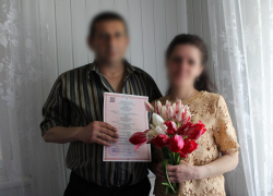 Первую свадьбу года сыграли в женской исправительной колонии в ДНР