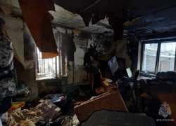 В Донецке из огня вытащили пенсионерку