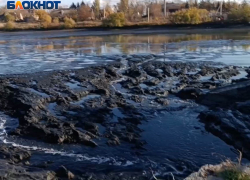 Что осталось от Тепличного пруда в Буденновском районе Донецка после сброса воды