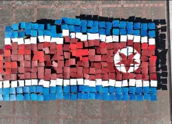 В ДНР провели флешмоб в День освобождения Северной Кореи