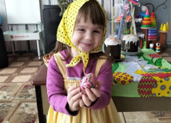 Весёлый детский праздник «Пасхальный кулич» прошёл в Харцызске
