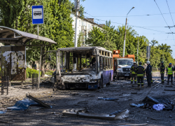 Четыре человека погибли при ударе дрона ВСУ по остановке в Горловке