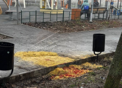 Неизвестный взорвал гранату на детской площадке в Макеевке