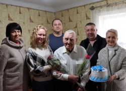 Столетний юбилей отпраздновал ветеран ВОВ из ДНР Василий Пампухов