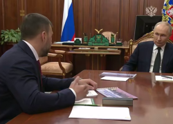 Владимир Путин встретился с главой ДНР Денисом Пушилиным