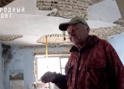 Пенсионер из Дачного выживает под обстрелами, но не бросает уток и поросят