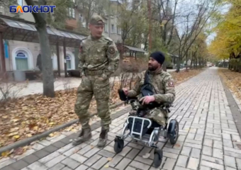 Штурмовик без ног продолжает служить в зоне СВО