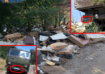 Донецк задохнется: на горящую свалку в столице ДНР продолжают свозить ветки и мусор