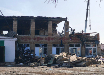 Появились фото больницы в ДНР, где ВСУ убили 8 медиков 