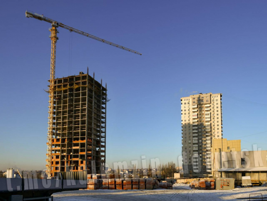 Строительство первой новостройки «Триумф» продолжается в Донецке 