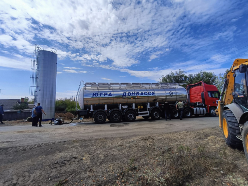 Под Макеевкой появилась ещё одна новая водонапорная башня