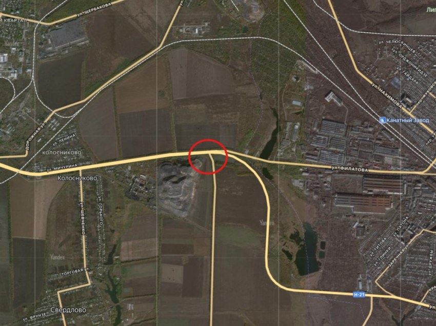 Основную трассу в сторону Ростова и Луганска из Донецка и Макеевке временно перекроют