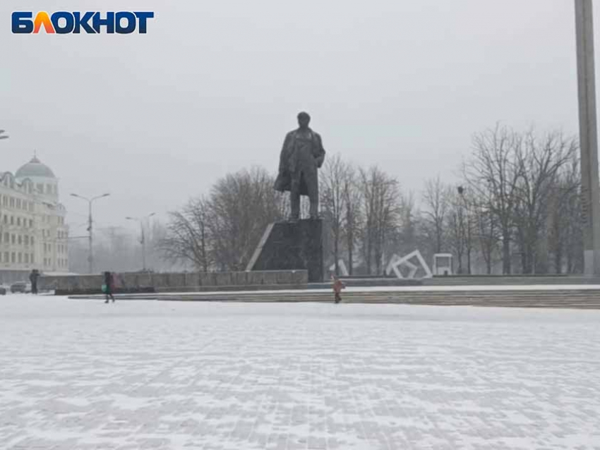 Донецк забрал свой снег у Украины и создал жителям столицы новогоднее настроение