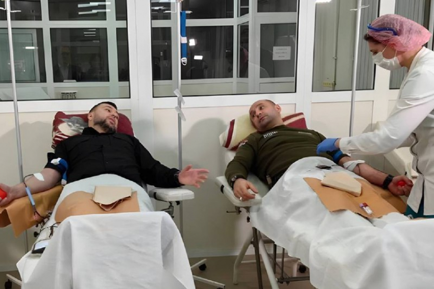 Открыта акция по сбору крови для пострадавших от обстрелов в Донецке
